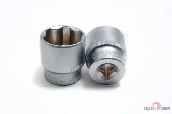 77532 — Головка 32мм 6 гранная сервис ключ СЕРВИС КЛЮЧ